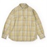 TSメランジチェックシャツ(Women's)(イエロー-S)