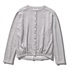 PPウールジャカードカーディ(Women's)(グレー-S)
