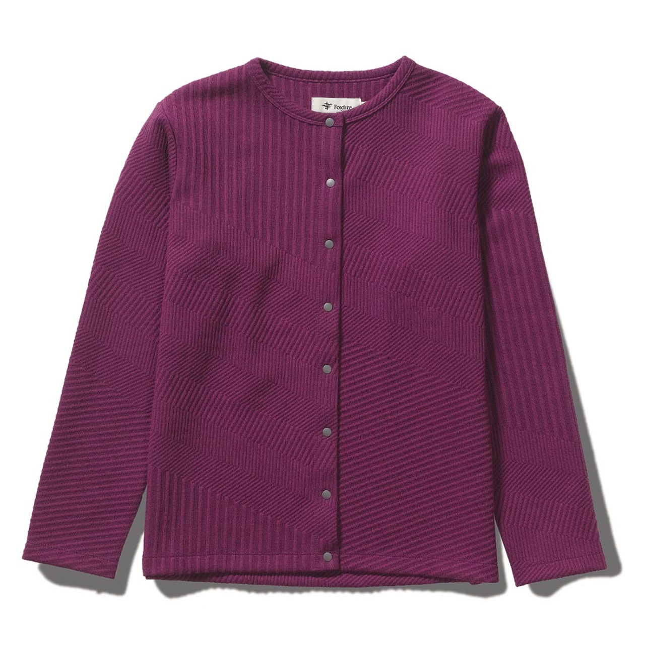 サーマルキルトカーディ(Women's)(パープル-S)