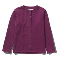 サーマルキルトカーディ(Women's)(パープル-S)