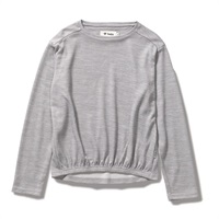 PPウールジャカードクルー(Women's)(グレー-S)