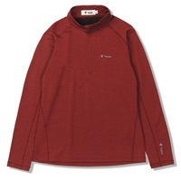 PPウールハーフジップ(Women's)(アイアンレッド-S)