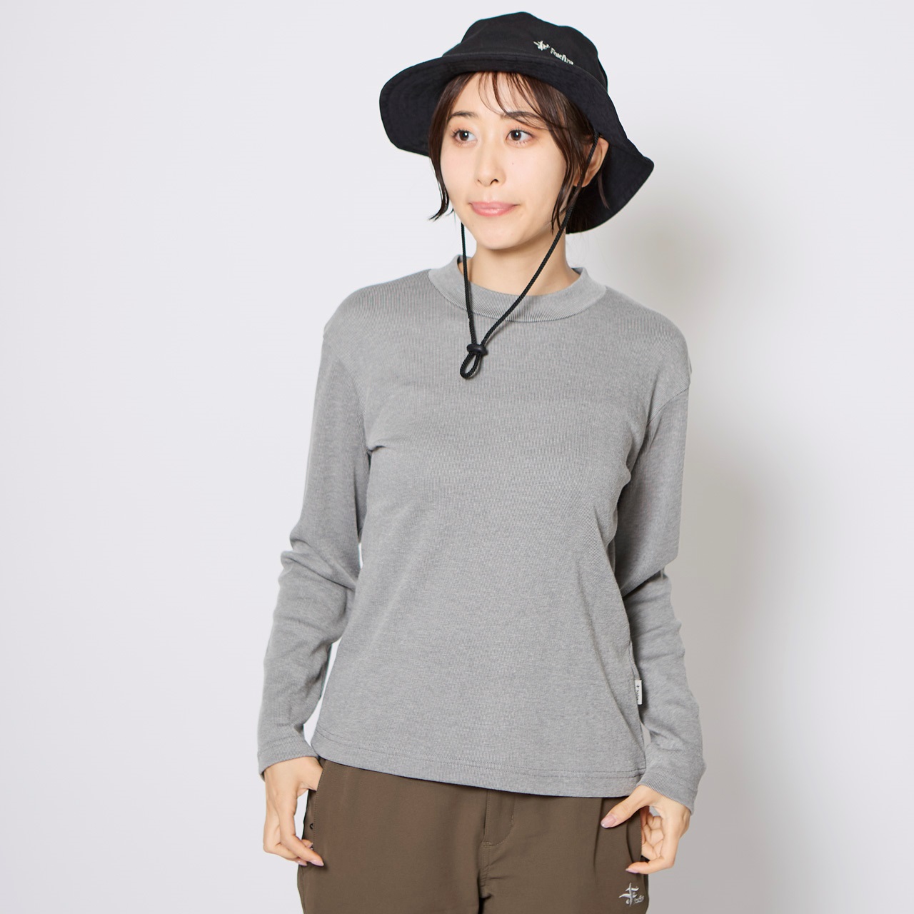 Foxfire トップス(レディース) マイクロアゼモックネック  L  グレー マイクロアゼモックネック(Women's) | Foxfire ブランド公式サイト