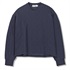 ケーブルキルトクルー(Women's)(ネイビー-M)