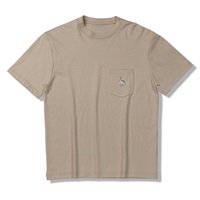 TCウサギポケットティーS/S(サンド-M)