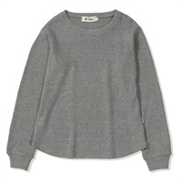 ミニワッフルヘザークルー (Women's)(グレー-S)