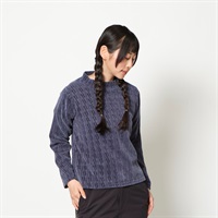 ケーブルジャカードハイネック (Women's)