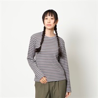 ミニワッフルボーダークルー (Women's)
