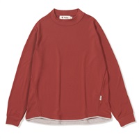 TSサーマルスムースレイヤードモック (Women's)(マルーン-S)