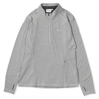 PPウールハーフジップ (Women's)(グレー-S)