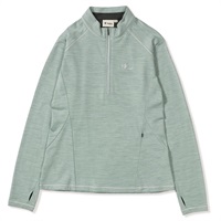 PPウールハーフジップ (Women's)(ミストミント-S)