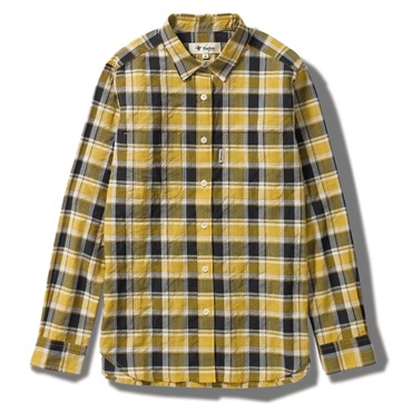 Cシールドプレザントシャツ (Women's)(イエロー-S)