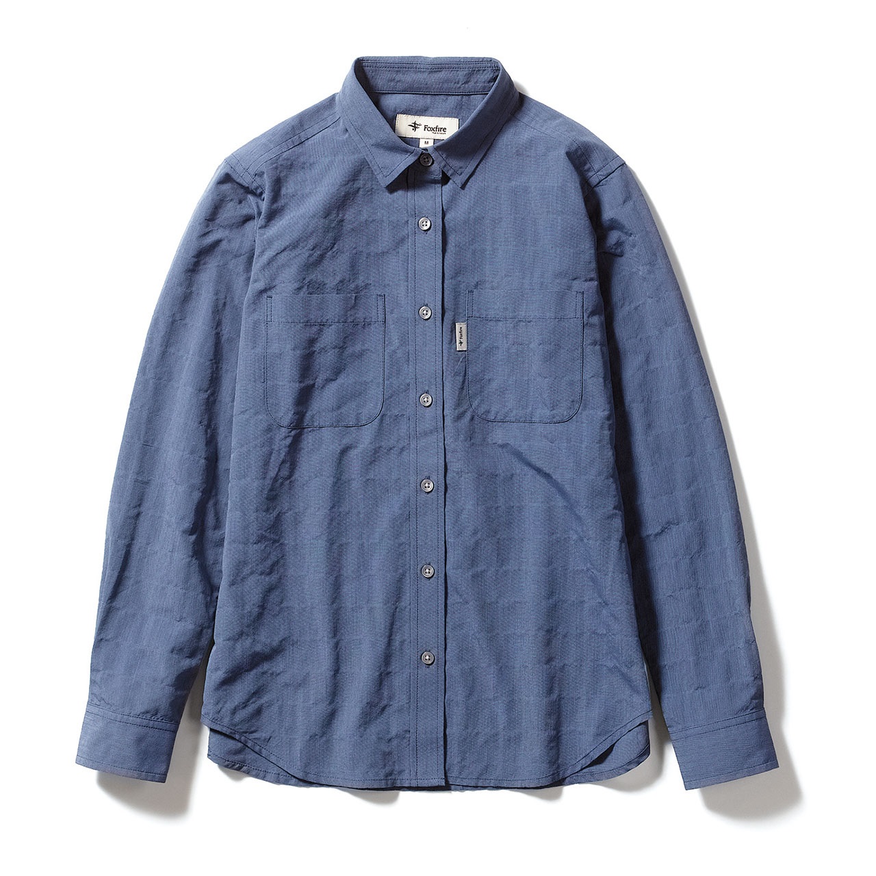 Cシールドプレザントシャツ (Women's)(ブルー-S)