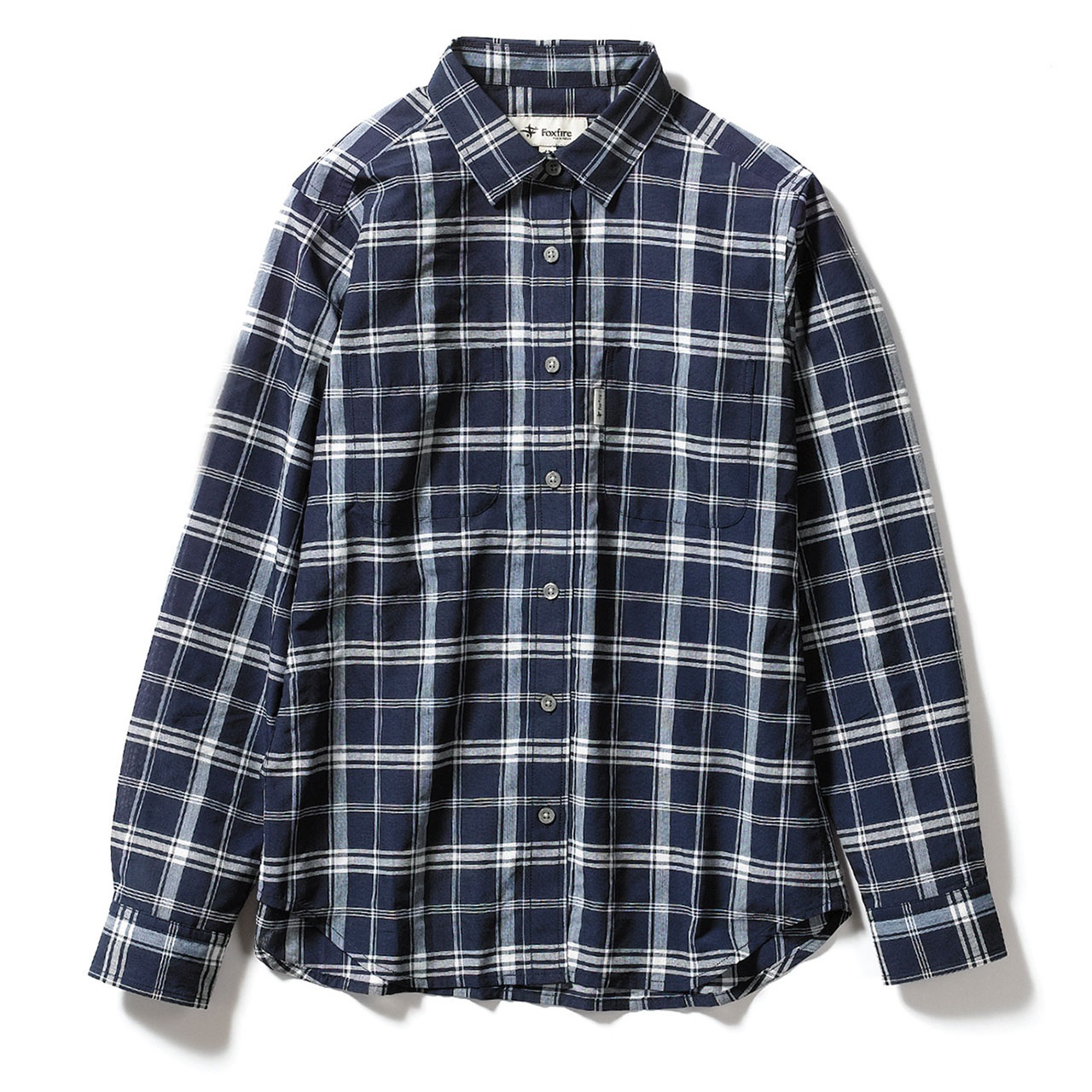 Cシールドプレザントシャツ (Women's)(ネイビー-S)