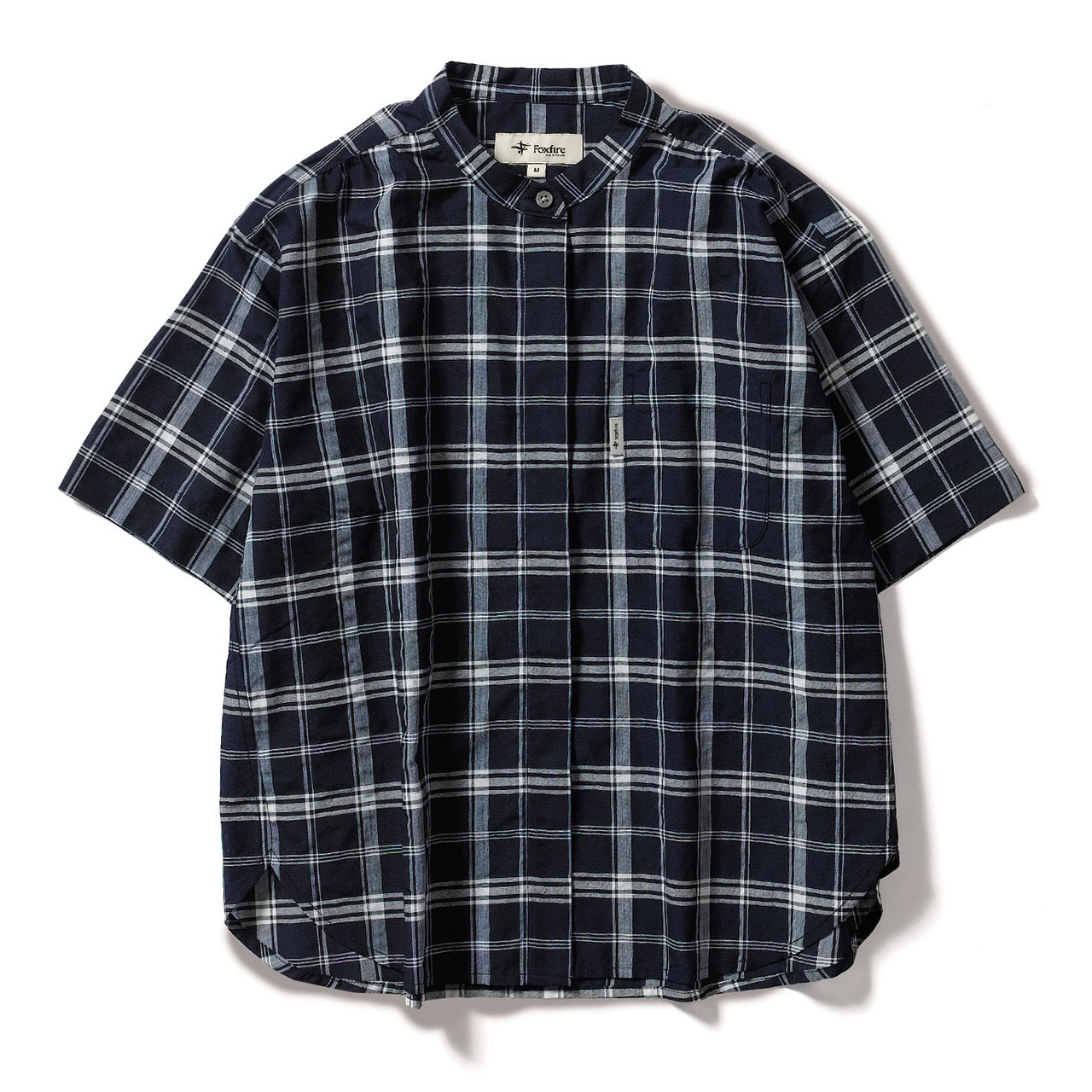CシールドプレザントシャツS/S (Women's)(ネイビー-S)
