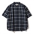 CシールドプレザントシャツS/S (Women's)(ネイビー-S)