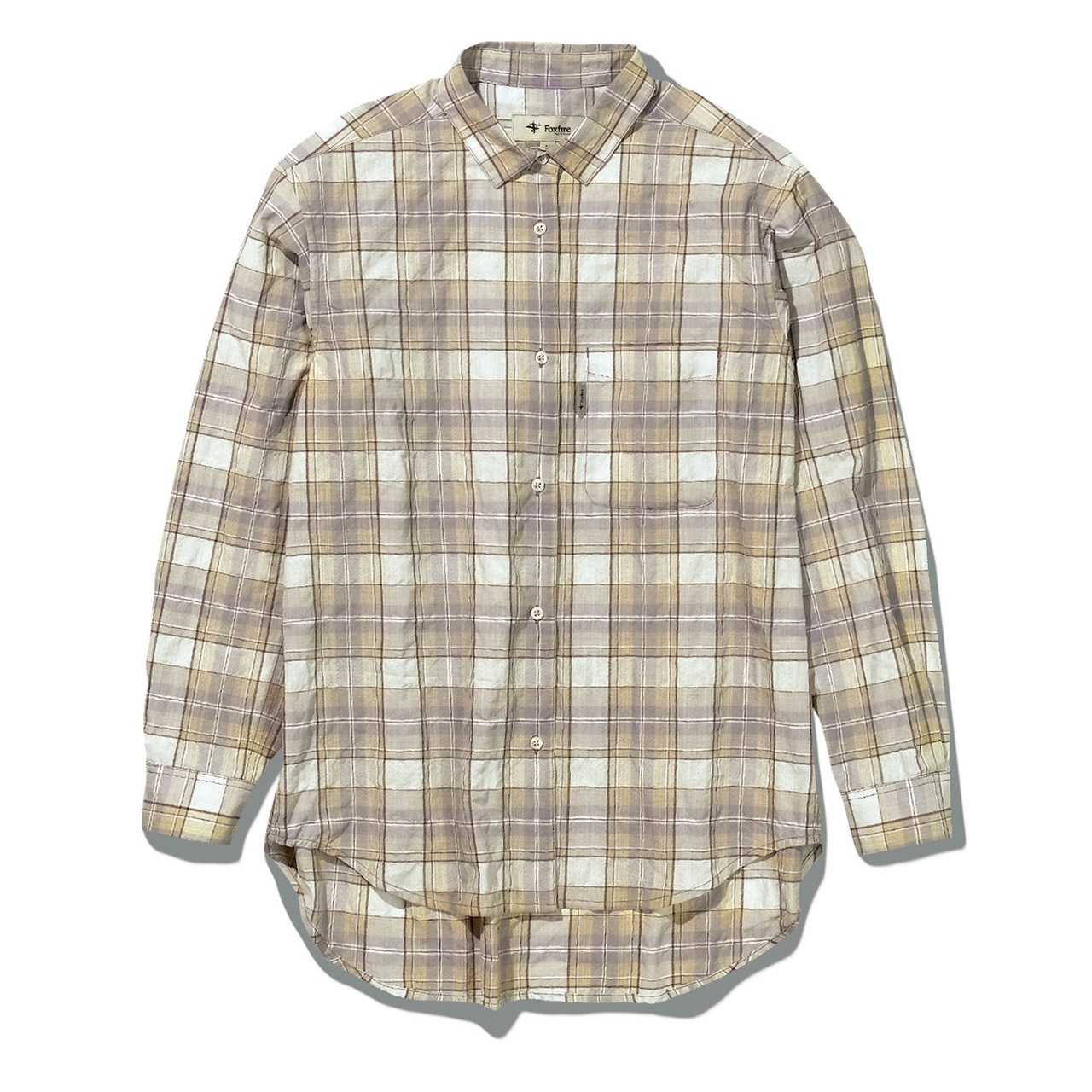Cシールドサーフェスチェックシャツ (Women's)(ラベンダー-S)