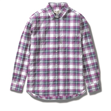 Cシールドサーフェスチェックシャツ (Women's)(パープル-S)