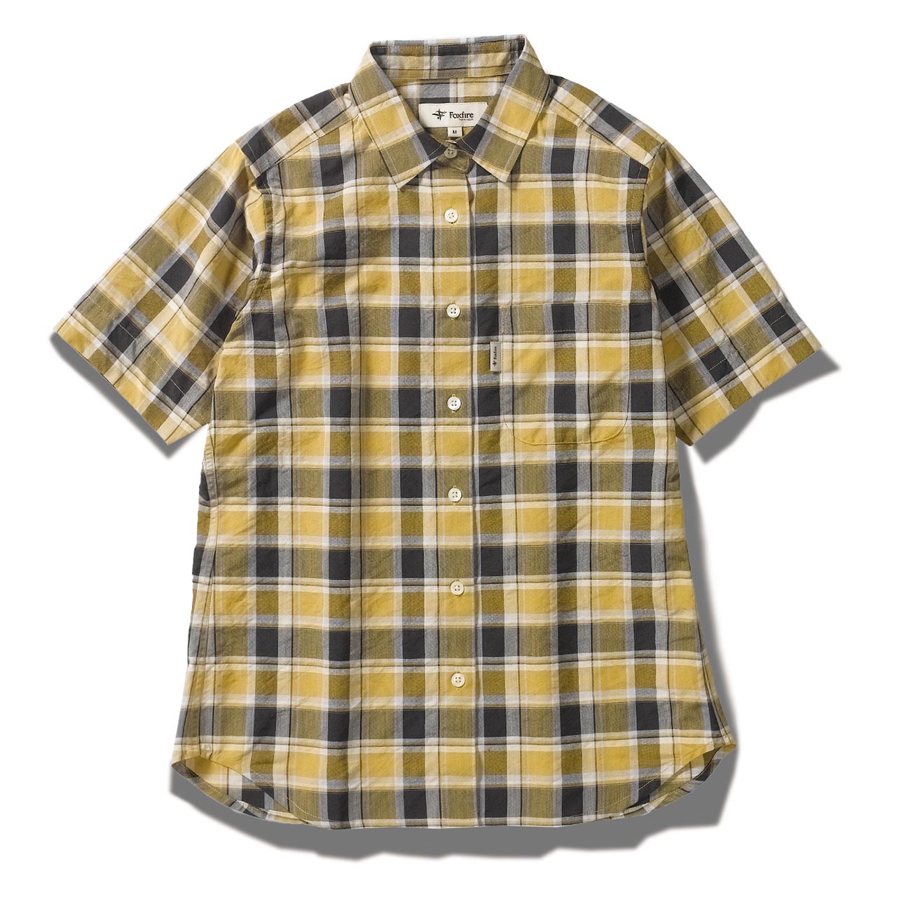 CシールドプレザントシャツS/S(Women's)(イエロー-S)
