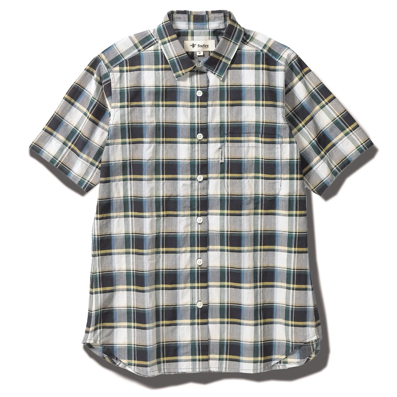 CシールドプレザントシャツS/S(Women's)(グリーン-S)