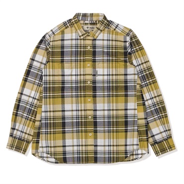 Cシールドフレッシュチェックシャツ (Women's)(イエロー-S)