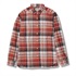 Cシールドフレッシュチェックシャツ (Women's)(レッド-S)