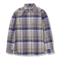 Cシールドフレッシュチェックシャツ (Women's)(パープル-S)