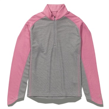 TSウールハーフジップ (Women's)(ライトグレー-S)