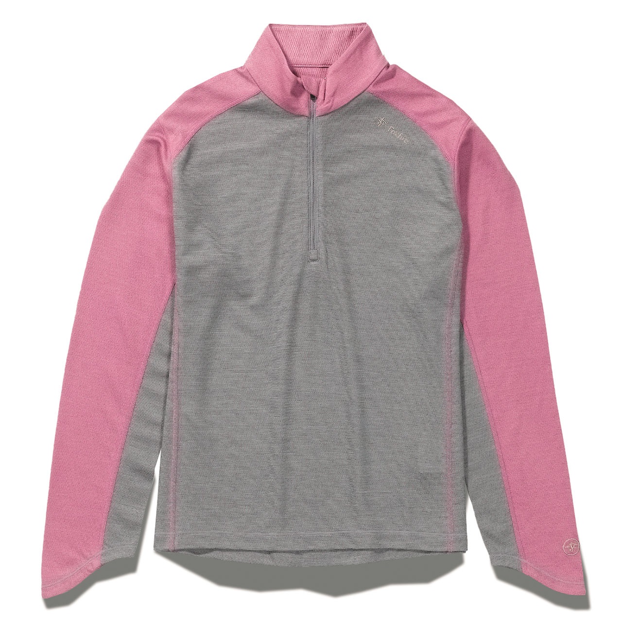 TSウールハーフジップ (Women's)(ライトグレー-S)