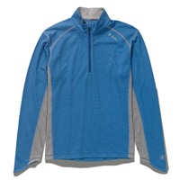 TSウールハーフジップ (Women's)(ライトブルー-S)