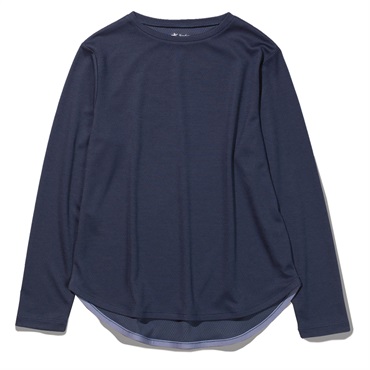 TSウールクルー (Women's)(ネイビー-S)