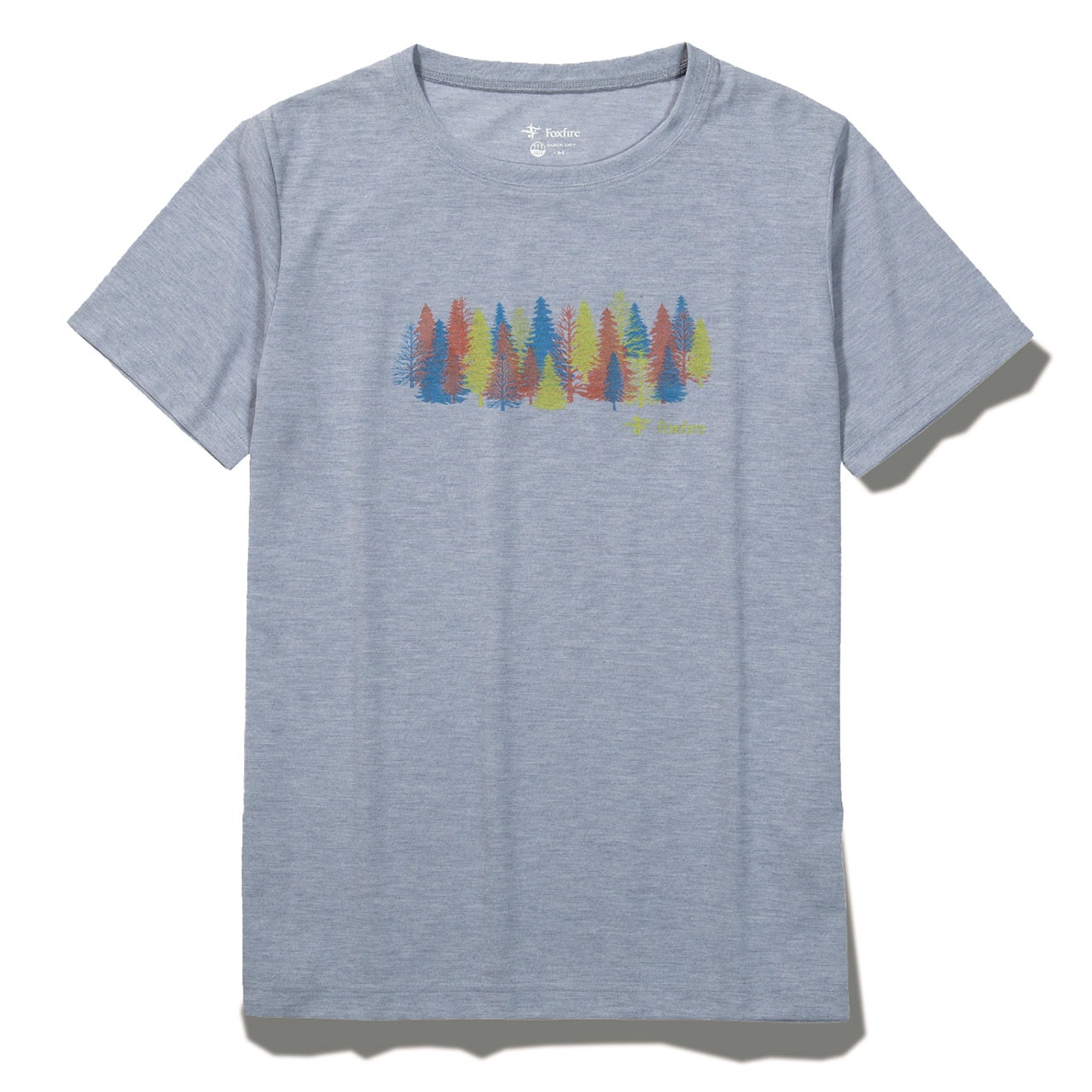 CシールドカラーフォレストティーS/S  (Women's)(フェードブルー-S)