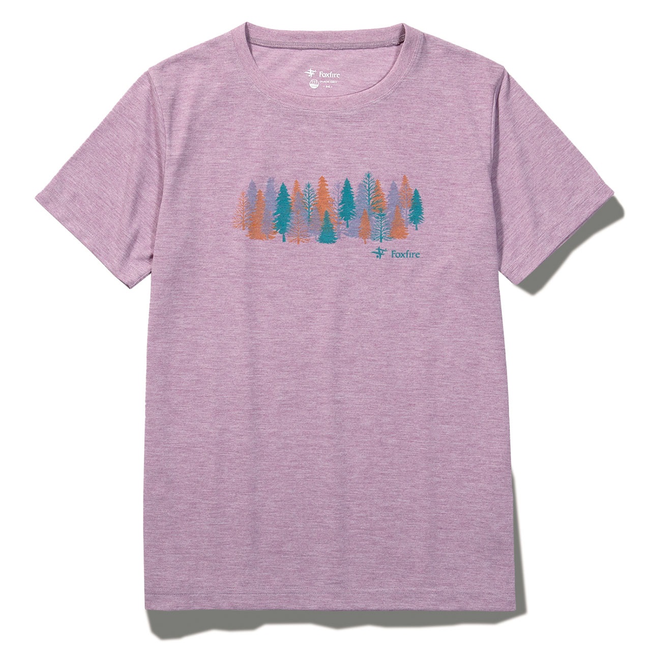 CシールドカラーフォレストティーS/S  (Women's)(モーブ-S)