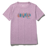 CシールドカラーフォレストティーS/S  (Women's)(モーブ-S)