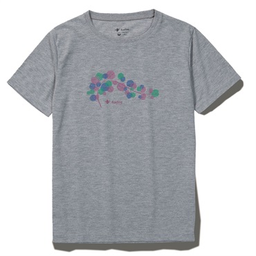 CシールドフローリーフT S/S (Women's)(グレー-S)