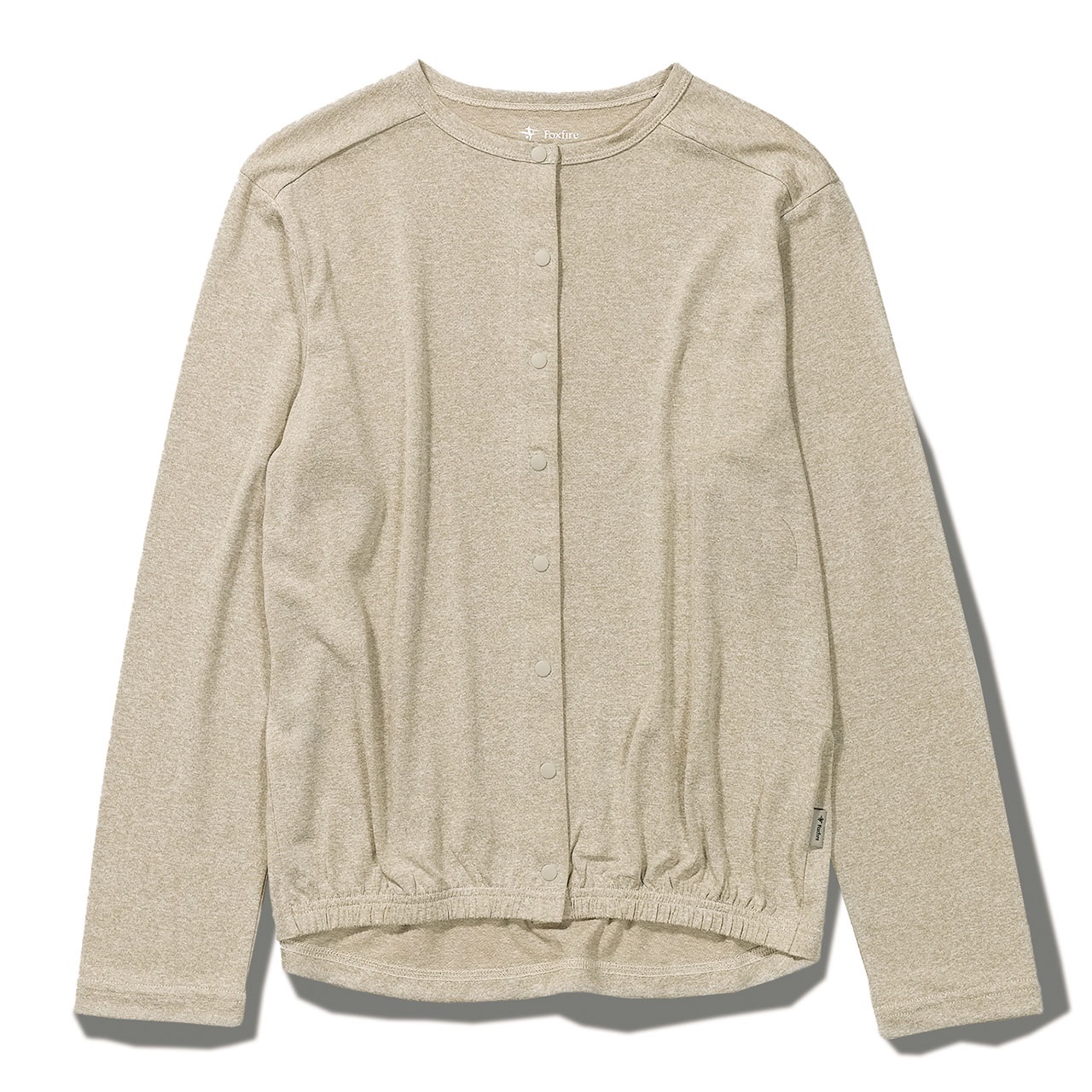 SCメランジスナップカーディ (Women's)(モカ-S)