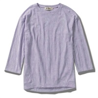 TSリーフジャカードクルー7/S(Women's)(ラベンダー-S)