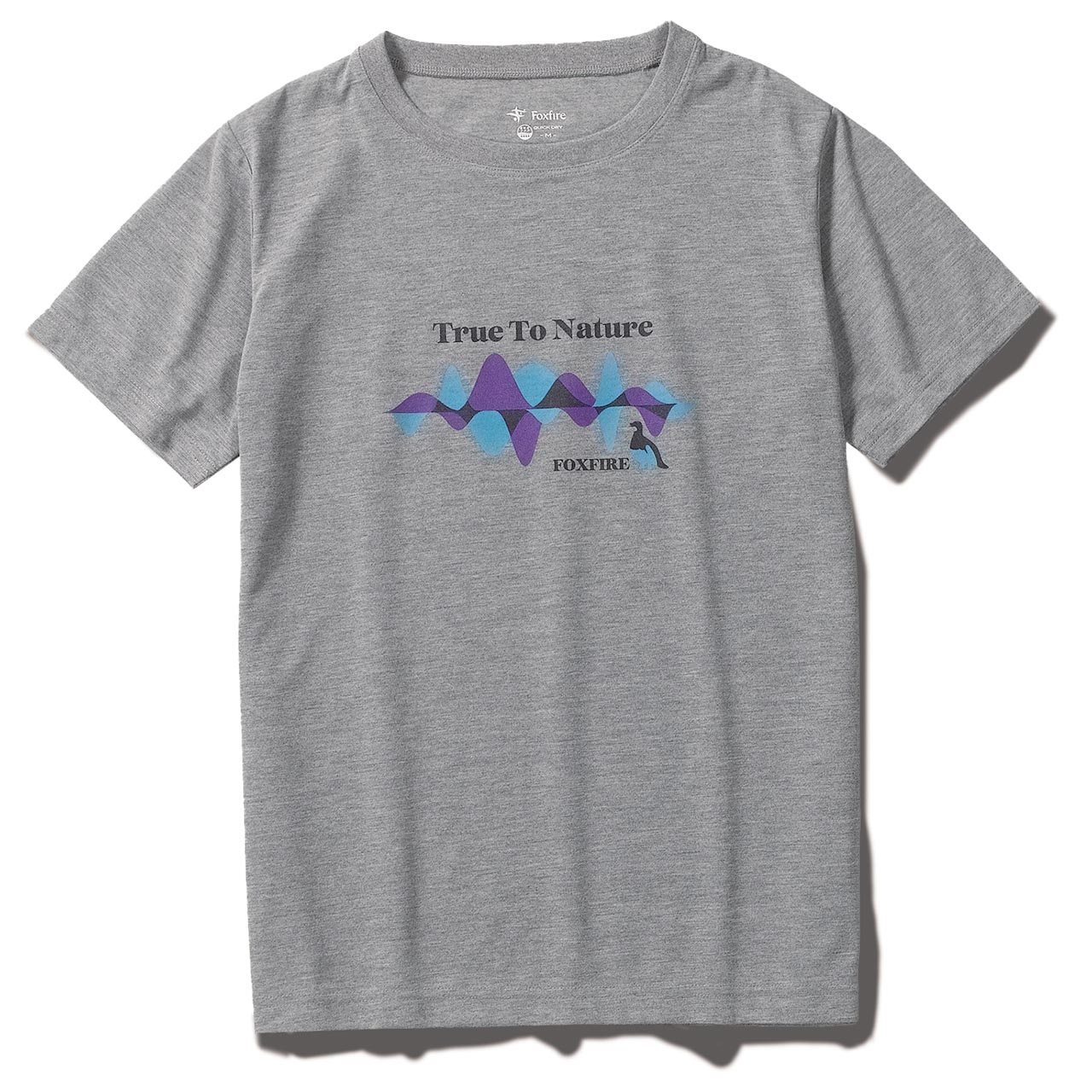 CシールドハミングティーS/S(Women's)(グレー-S)