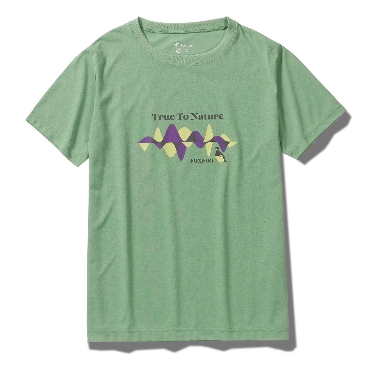 CシールドハミングティーS/S(Women's)(ライトグリーン-S)
