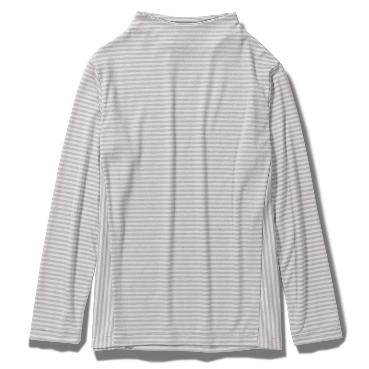 TSスムースボーダーボトルネック(Women's)(ラベンダー-S)