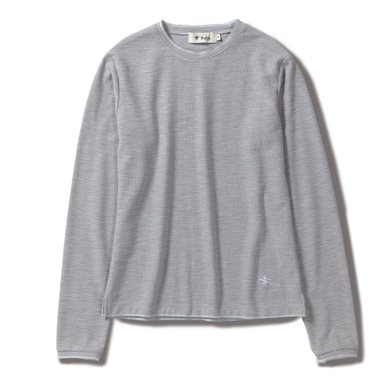 スラブリブクルー(Women's)(グレー-S)