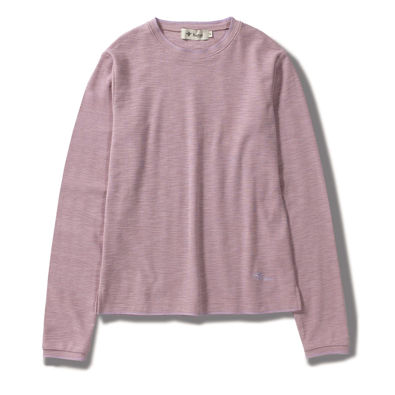 スラブリブクルー(Women's)(ピンク-S)
