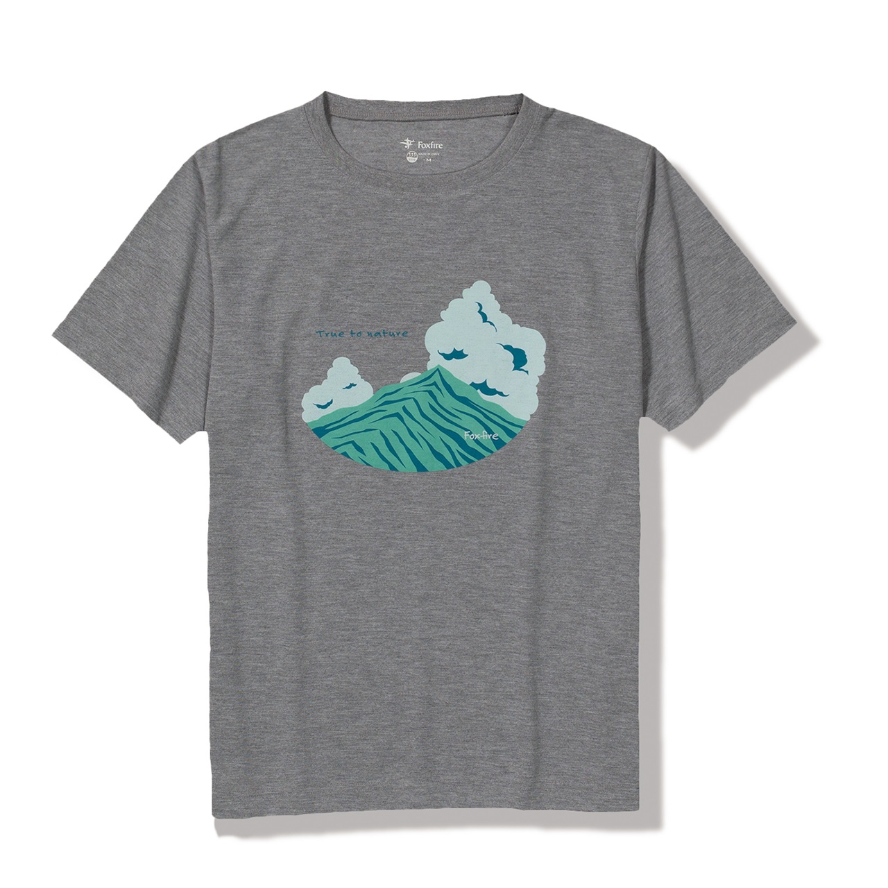 CシールドマウンテンティーS/S (Women's)(グレー-S)