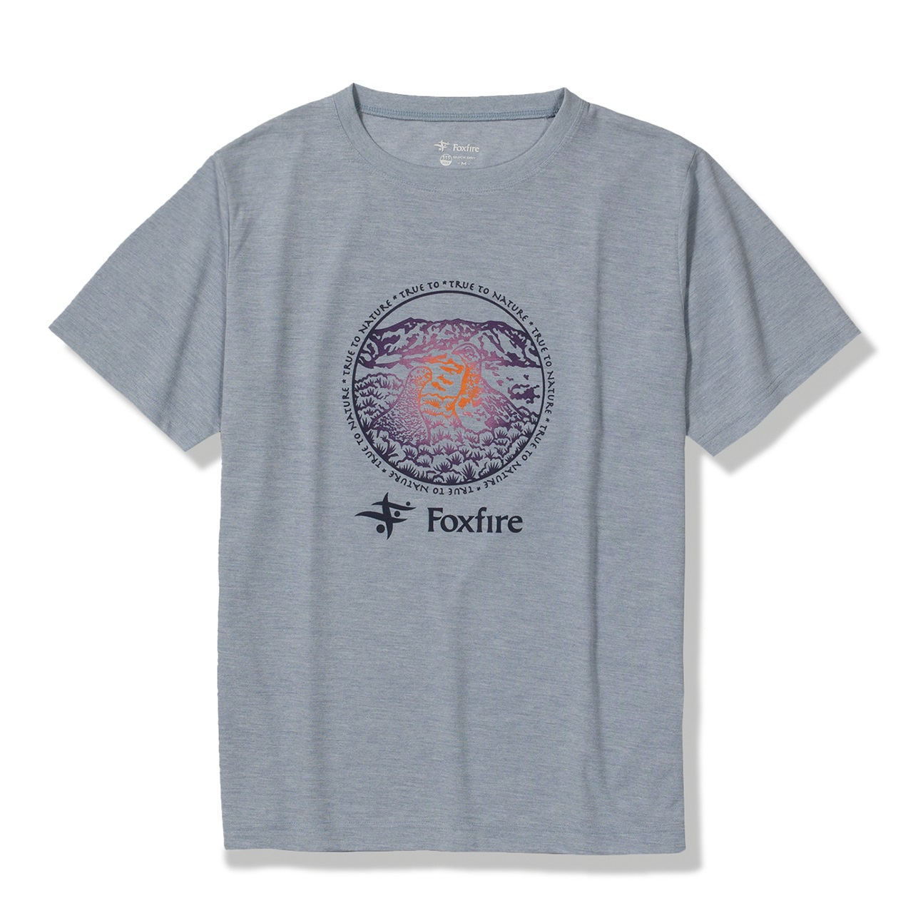 CシールドライチョウティーS/S (Women's)(フェードブルー-S)