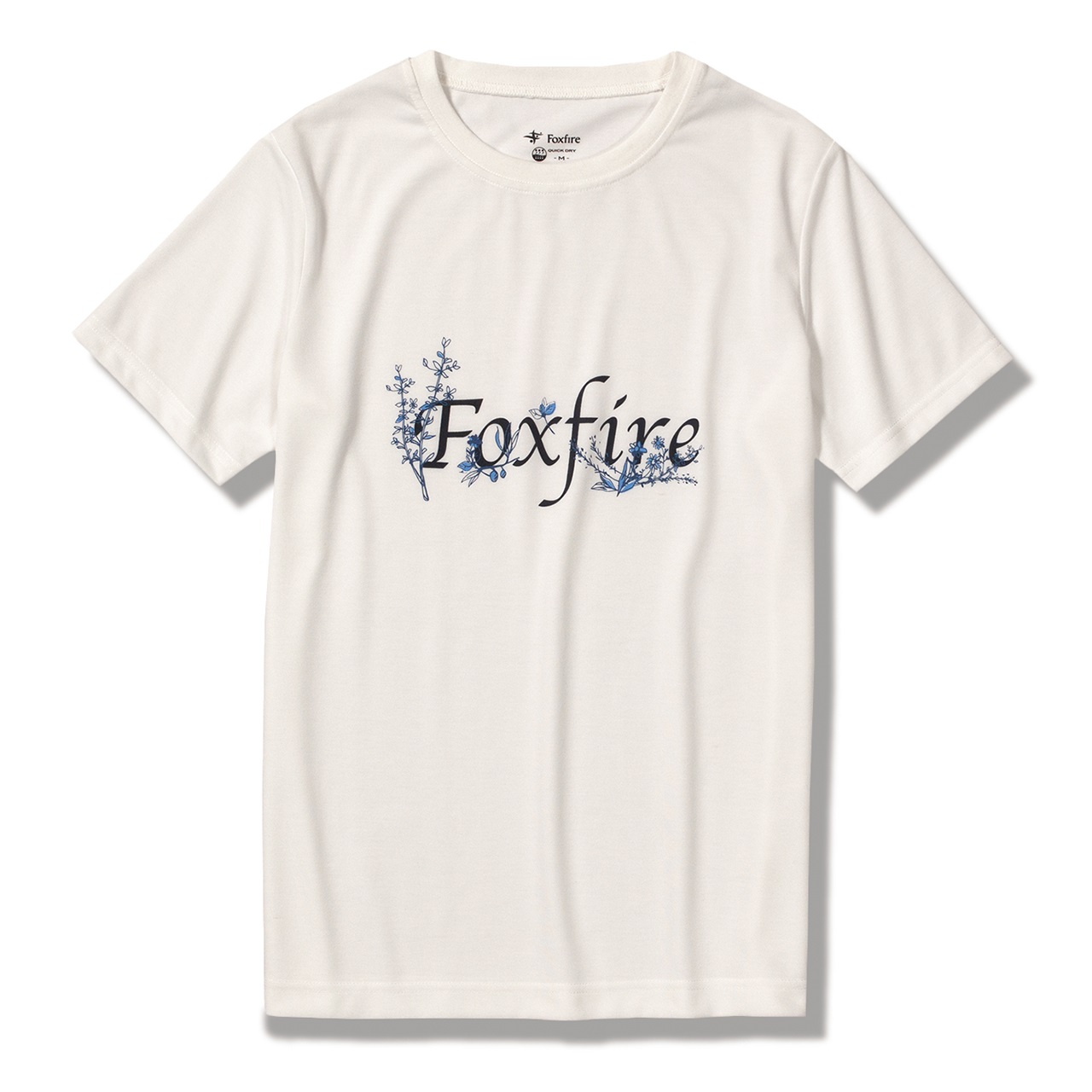 TSフラワーロゴティーS/S (Women's)(オフホワイト-S)
