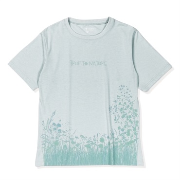 CシールドフィールドフラワーティーS/S (Women's)(ミストミント-S)