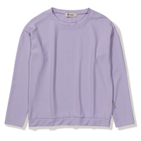 TSワッフルリブルーズクルー (Women's)(ラベンダー-S)