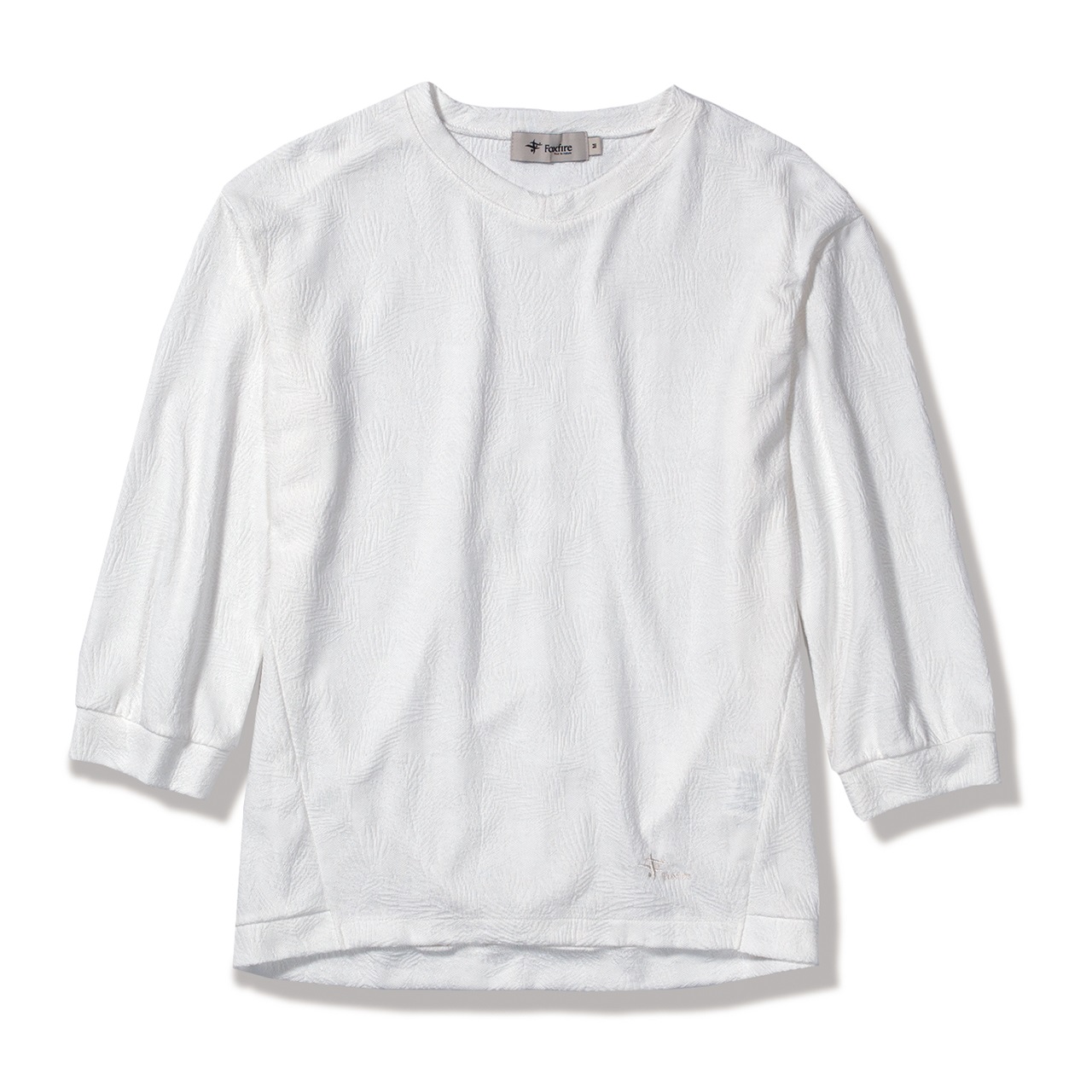 TSプランツジャカードクルー7/S (Women's)(オフホワイト-S)