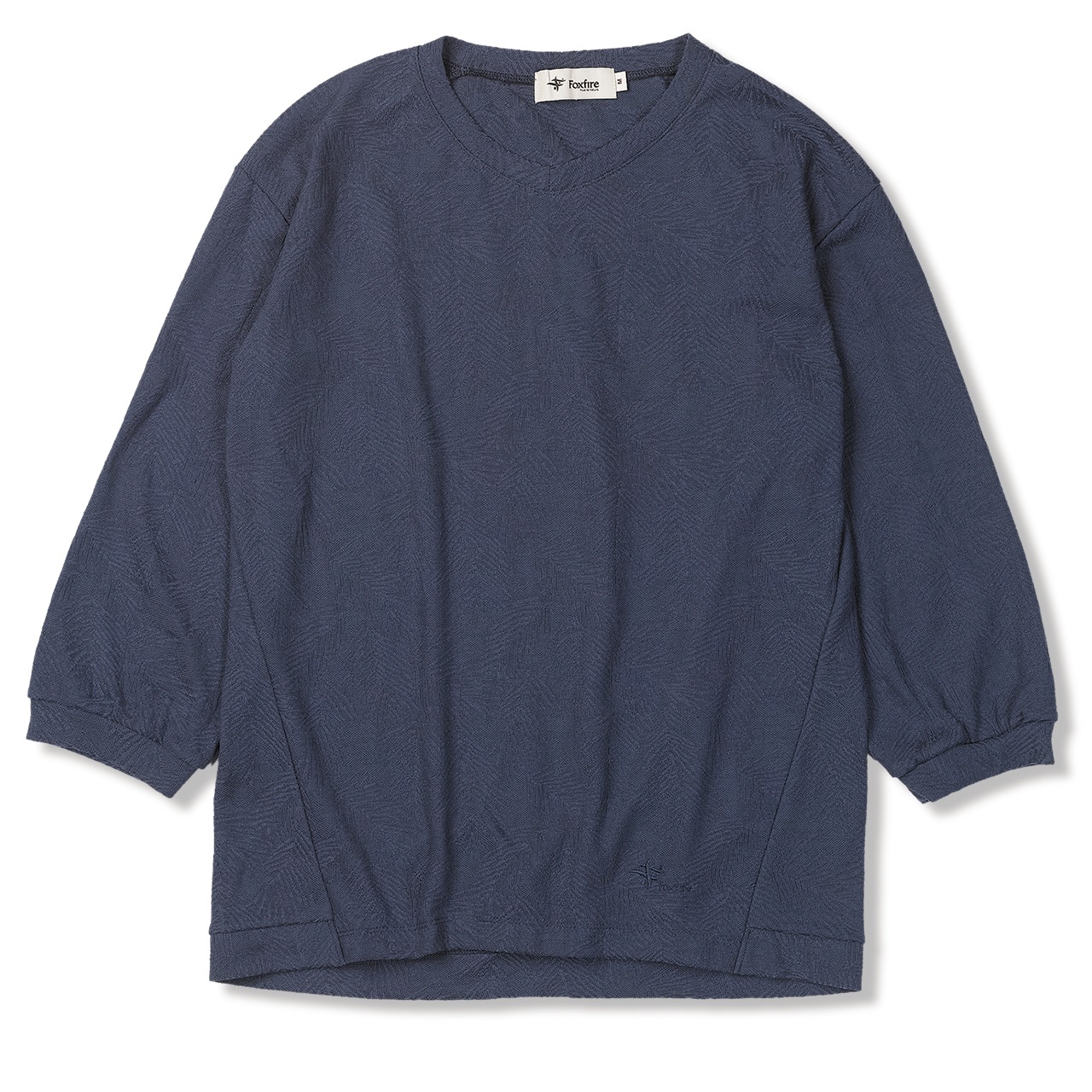 TSプランツジャカードクルー7/S (Women's)(ブルー-S)