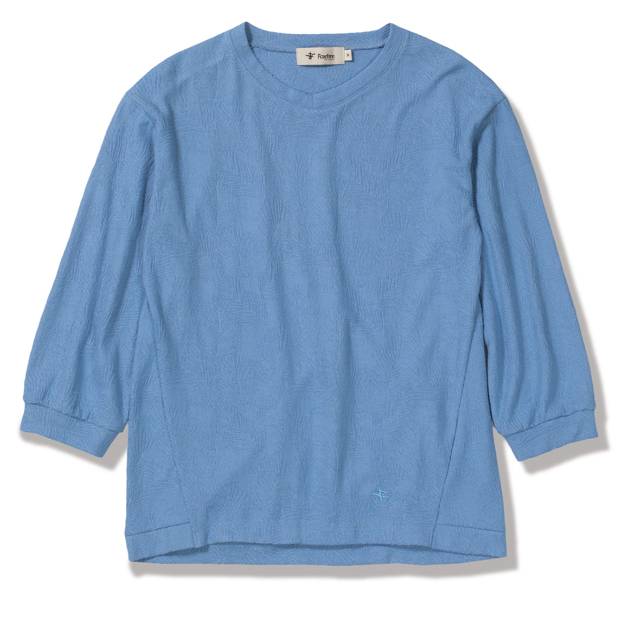 TSプランツジャカードクルー7/S (Women's)(ライトブルー-S)